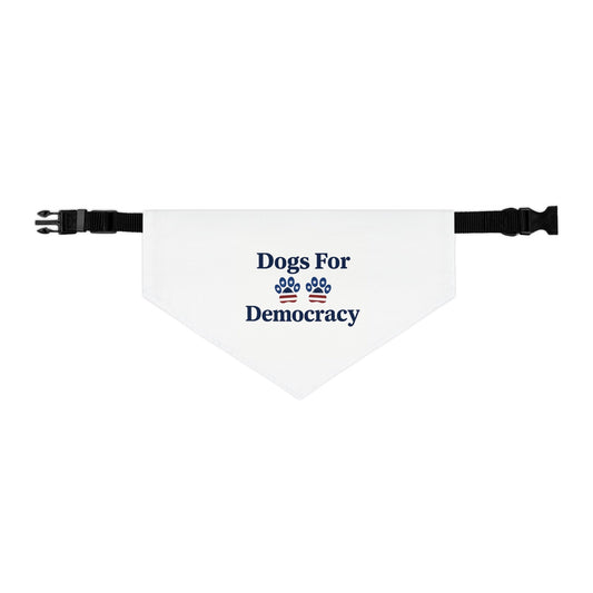 Dogs For Democracy Bandana and Collar