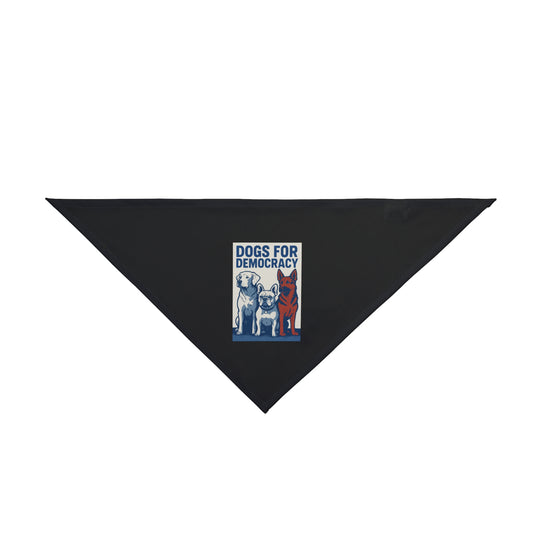Exclusive Dogs for Democracy Design Tie Bandana