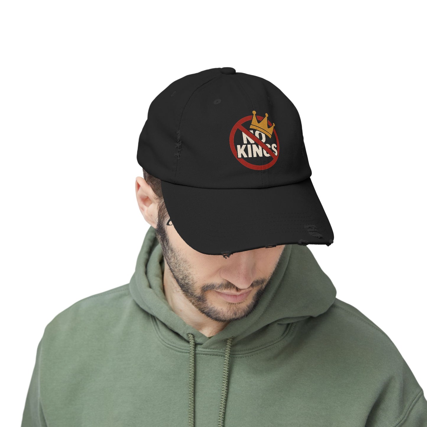 No Kings Distressed Cap