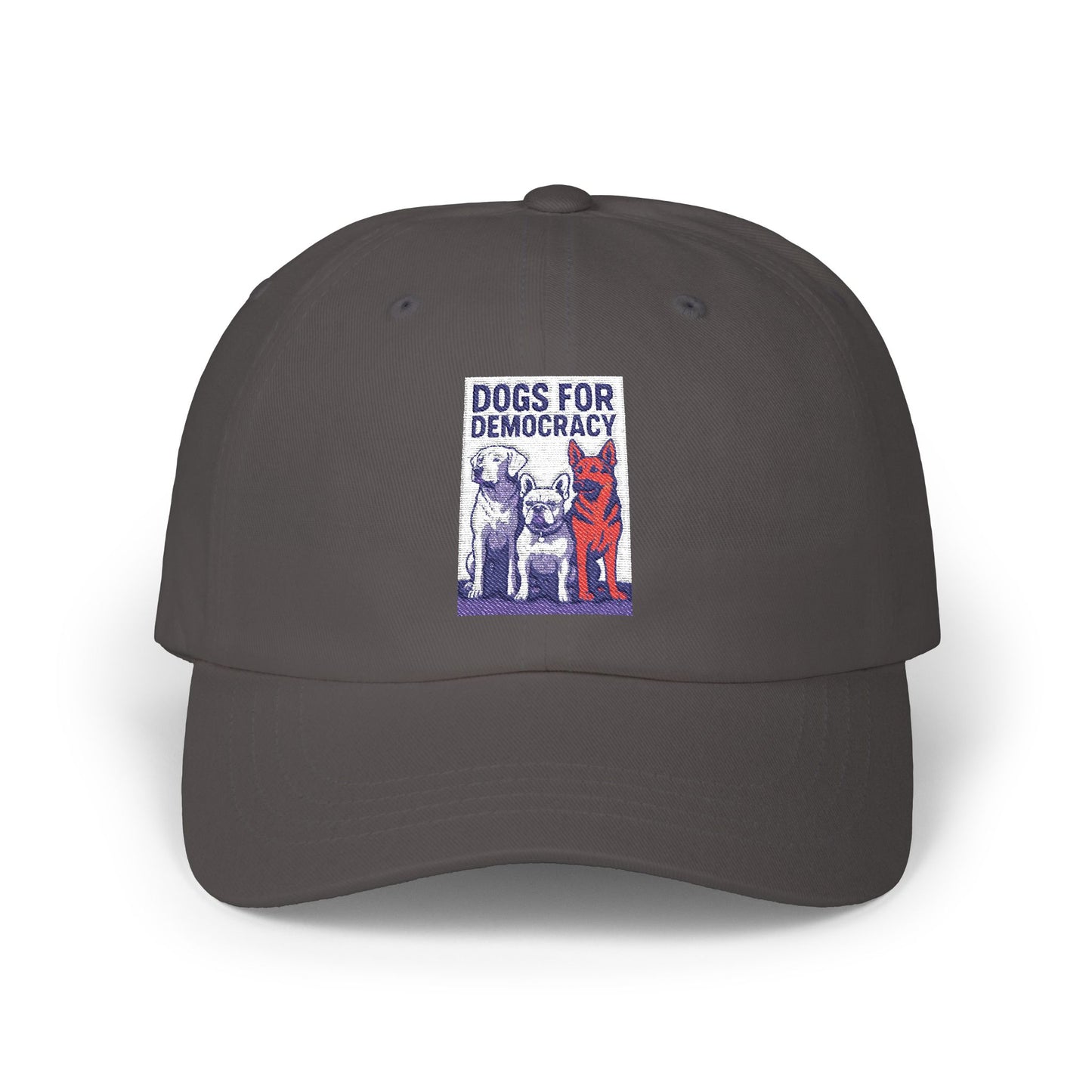Dogs For Democracy Logo Baseball Cap (3 colors)