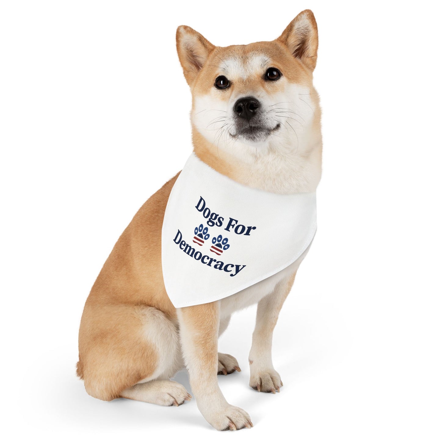 Dogs For Democracy Bandana and Collar