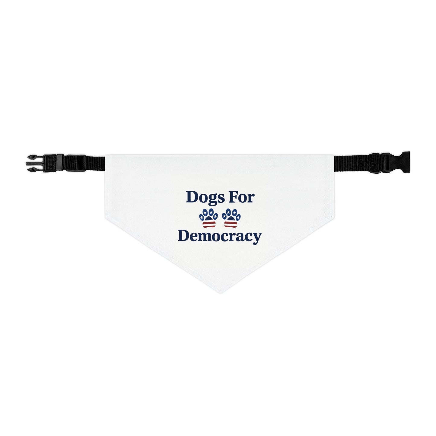 Dogs For Democracy Bandana and Collar
