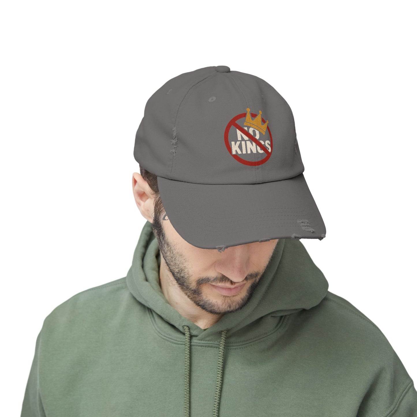 No Kings Distressed Cap