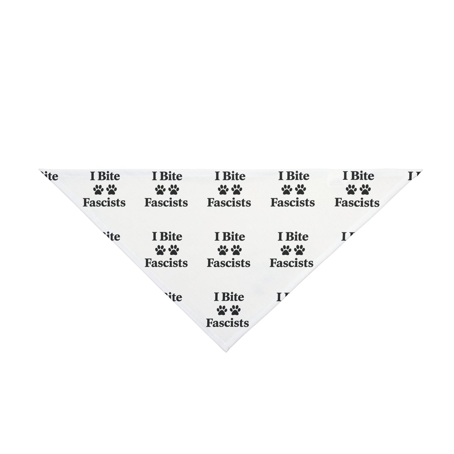 I Bite Fascists Bandana